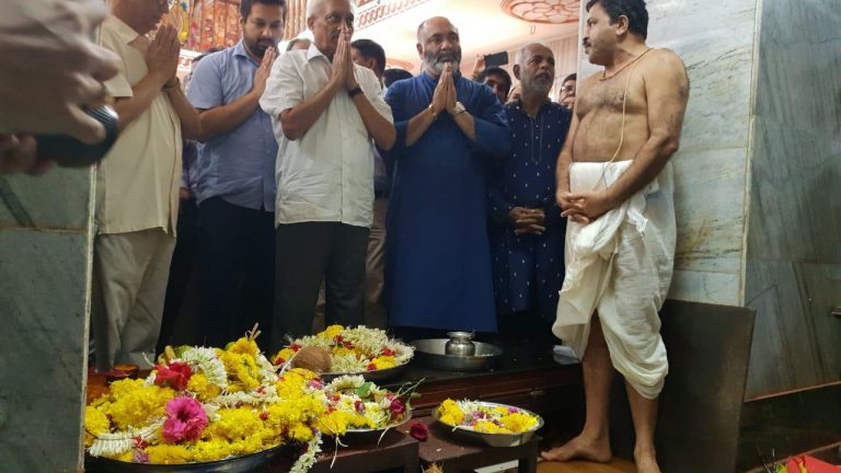 Chief Minister gets into action after seeking divine blessings