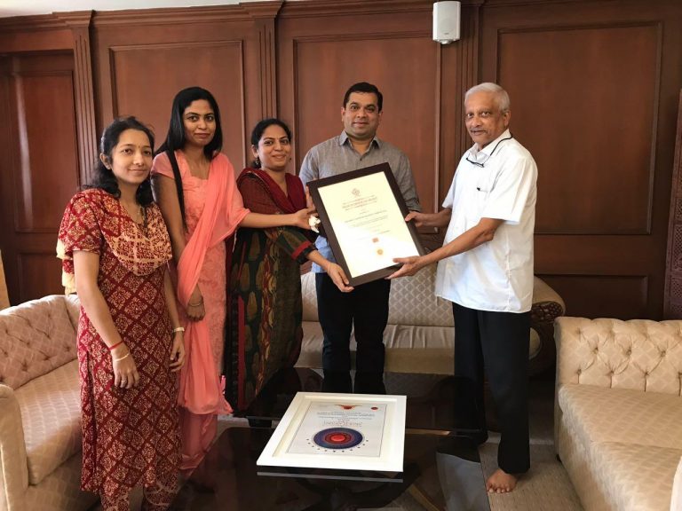 North Goa Collectorate gets SKOCH Gold Award 2018 for its E-Governance
