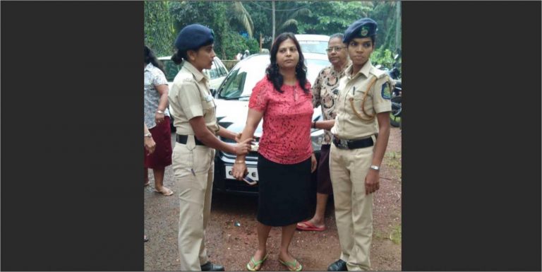 Former St Cruz Sarpanch Helen Lourenco arrested for public nuisance