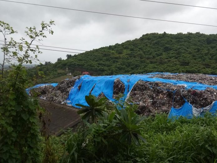 Shadow Council for Margao demands inquiry into Sonsodo dump-yard tarpaulin covering