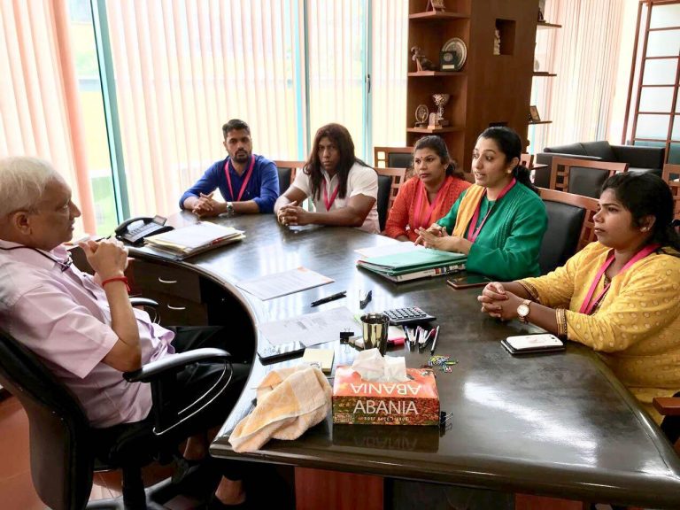 Shiv Sena meets CM, complaints against terror unleashed by Netravali Dy Sarpanch Abhijit Desai