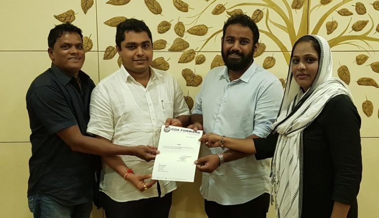 Goa Forward appoints Raj Malik as its youth wing