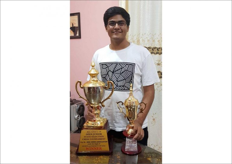 Audi Ameya clinched All Goa State Junior (Open) Chess Championship