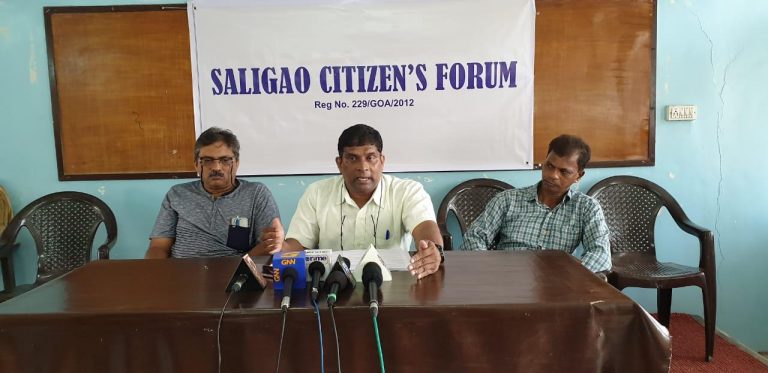 Saligao Communidade involved in illegal construction in tenanted field- locals