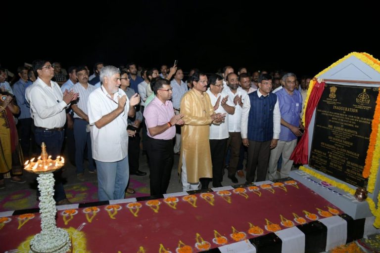 Khandepar bridge opened for one way traffic, government boasts of infrastructure project