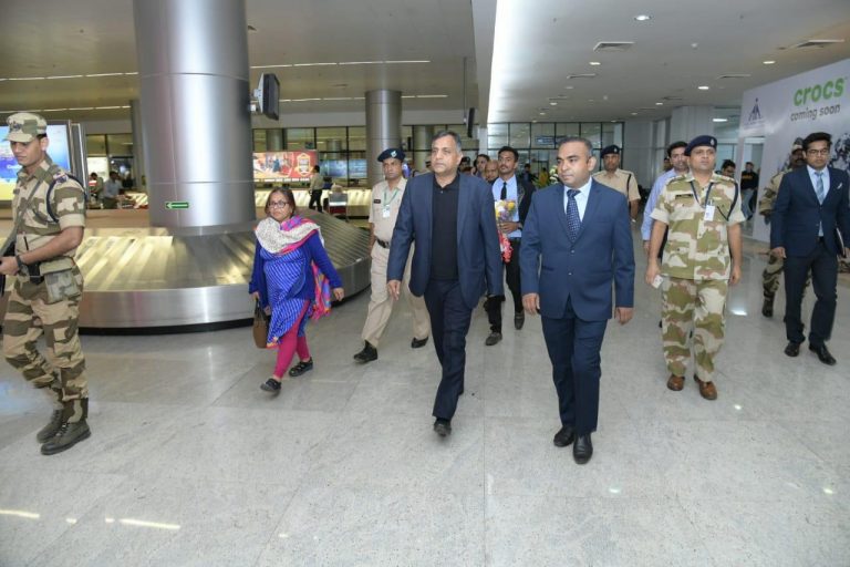 Election commissioner arrives in Goa