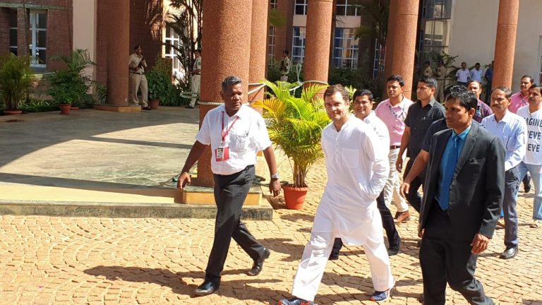 Don’t use your visit to an ailing person to feed political opportunism: Parrikar tells Rahul Gandhi