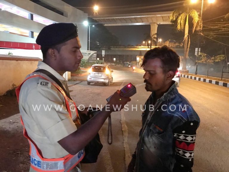 311 cases of drunken driving booked last night
