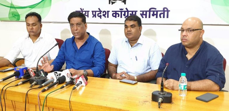 Congress wants reservation for Niz Goenkars