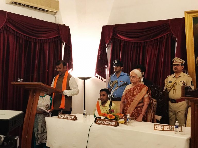 Dipak Pawaskar sworn in as minister