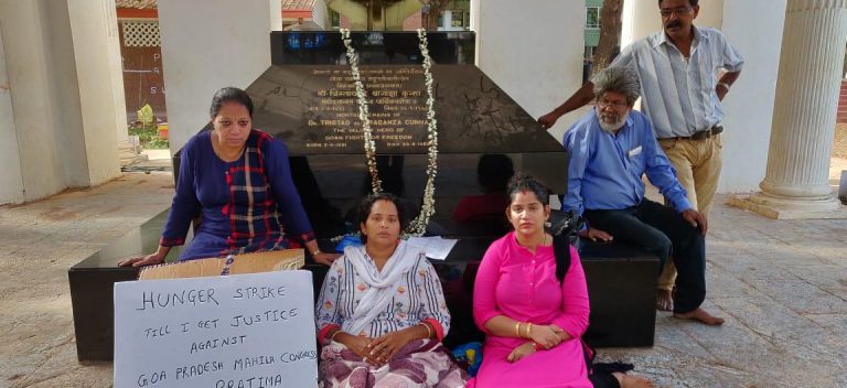 Aishwarya Salgaonkar hunger strike enters third day