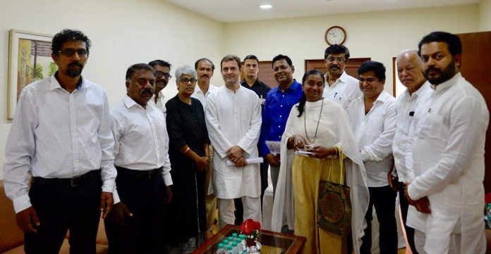 `Goencho Avaz’ exposes its hidden political links, meets Rahul Gandhi