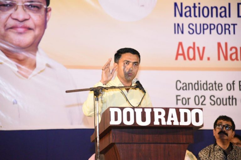 This time vote for the country: Pramod Sawant