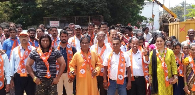 Rakhi Prabhudesai Naik files candidature on Shiv Sena ticket for South Goa