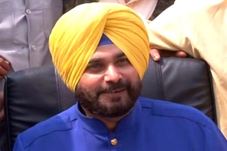 Why was Navjyot Singh Siddhu replaced with Nagma for Congress campaign?