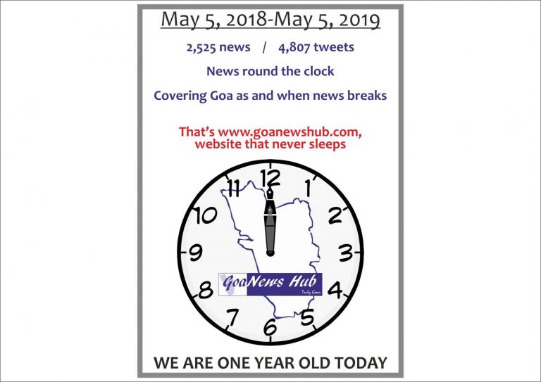 One year of www.goanewshub.com, a website that never sleeps