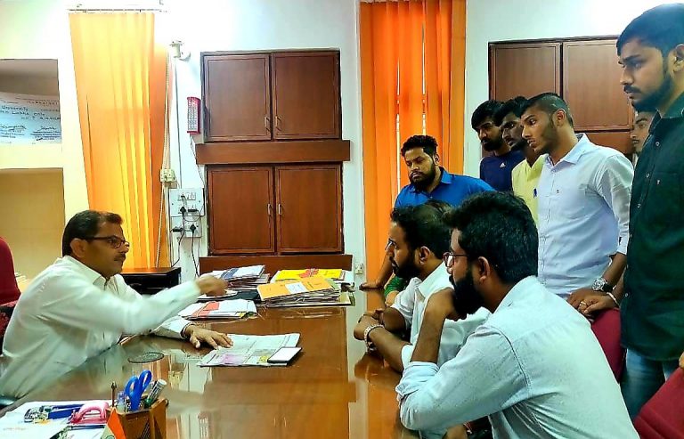 Goa Youth Forward gheraoed University Registrar over exclusion of domicile criteria