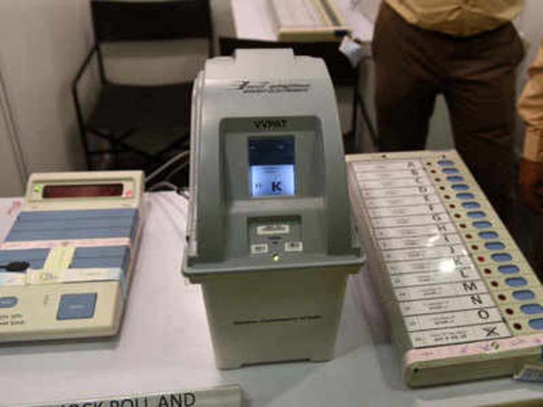 Three VVPAT machines replaced during Panaji by-poll- informs CEO