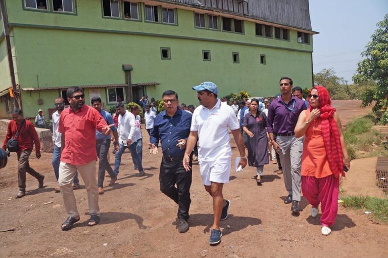 DyCM Vijai Sardesai inspects Sonsodo garbage dump, directs MMC to focus on monsoon preparedness