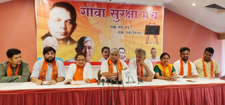 Velingkar promises to shift casinos out of River Mandovi; clean St Inez creek