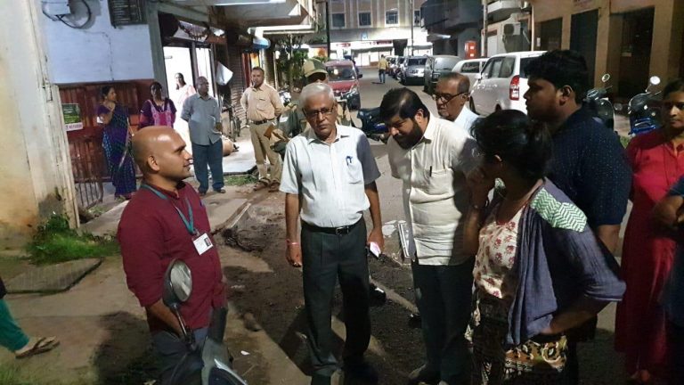Subhash Velingkar’s grand-daughter’s press conf interrupted by flying squad
