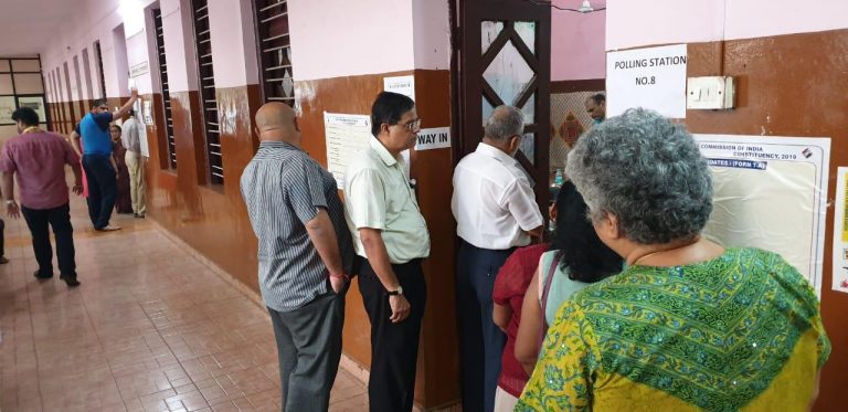 45.78 per cent voted till one o’clock in Panaji by-election
