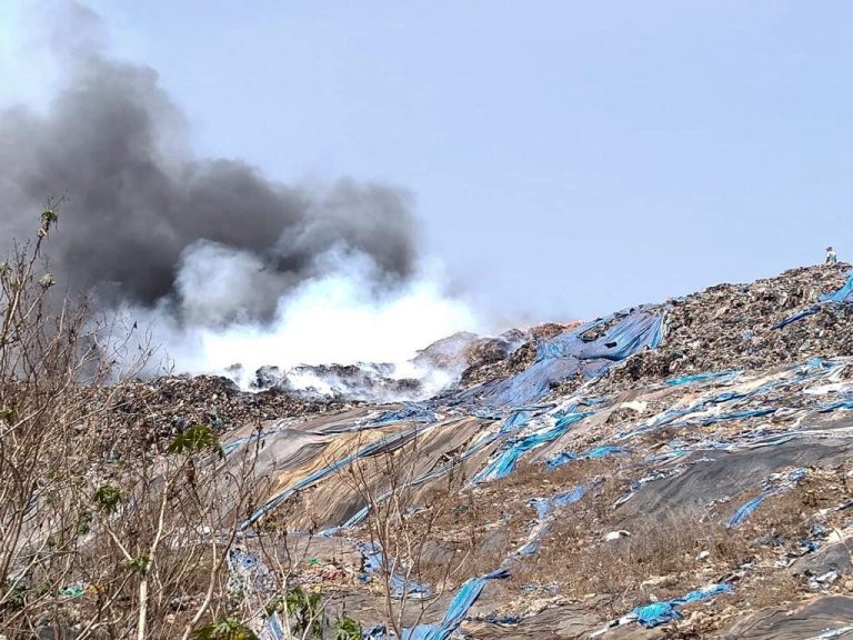 Chemical that helped to extinguish Deonar Dumping ground fire will be used at Sonsodo