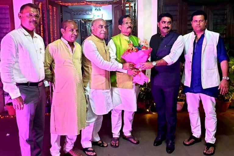 Team Goa Forward Party wished Shripad Naik on his induction