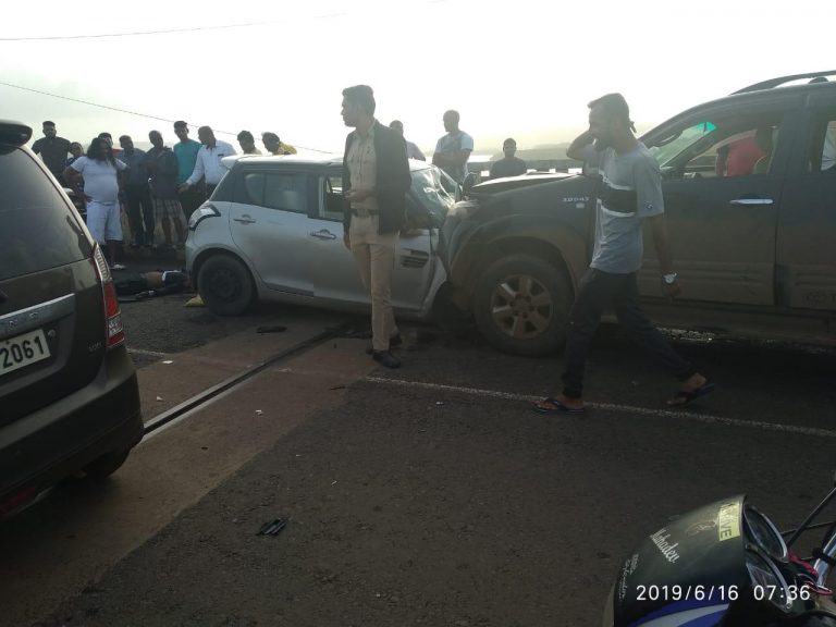 Siolim-Chopdem accident: Two deaths confirmed, third info not available