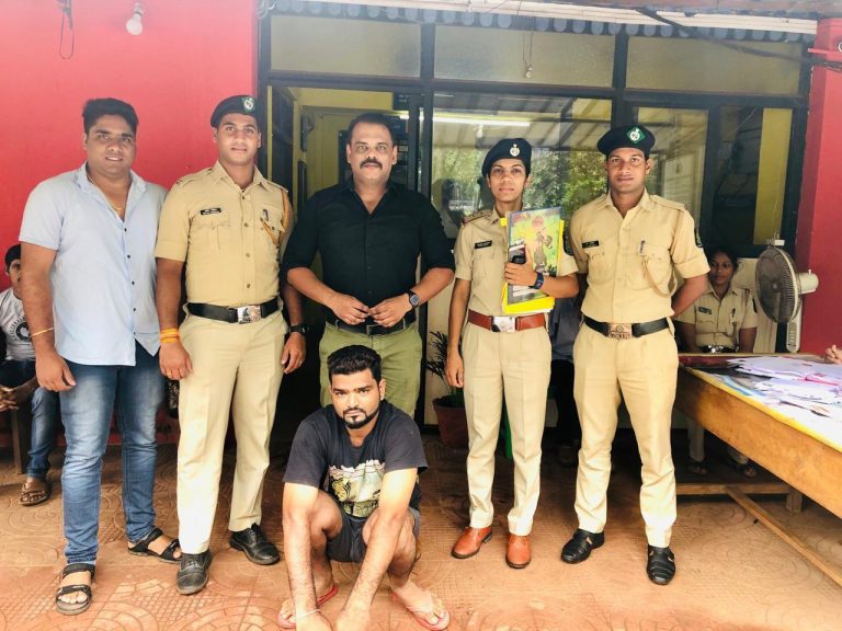 Old Goa Police arrest one for raping minor girl.