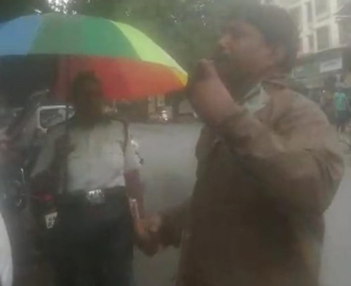 Video of person claiming to be OSD to CM, arguing with traffic cop goes viral