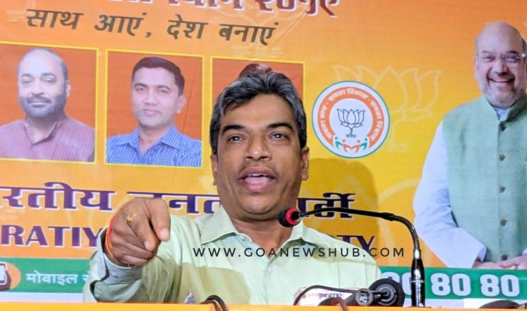 BJP condemns GFP act of holding meeting at Parrikar Samadhi; calls it shameful 