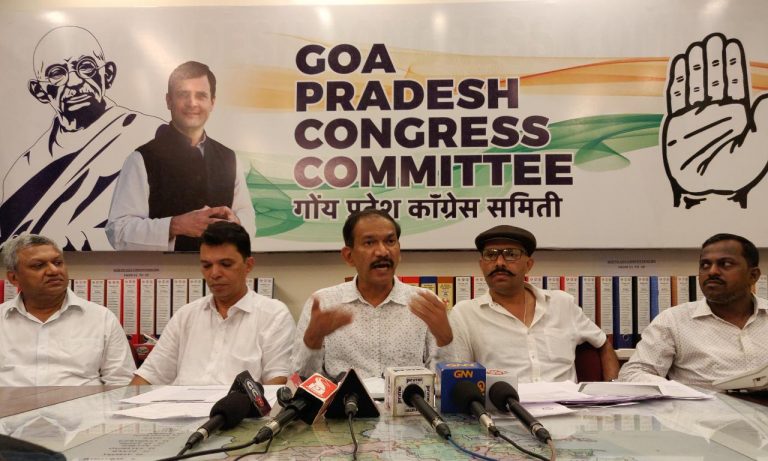 Thank God, BJP is not blaming Nehru for pipe bust at Kerye, Ponda: Chodankar