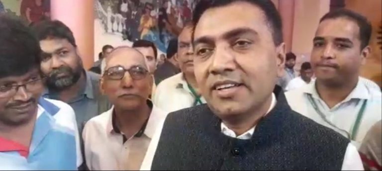 CM Pramod Sawant welcomes PM Modi after historic US visit