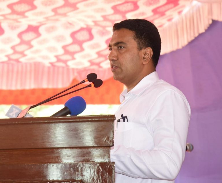 Goa CM Pramod Sawant says state’s finances stable, rubbishes huge borrowing claims