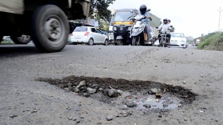 Government claims they are making efforts to repair potholes 