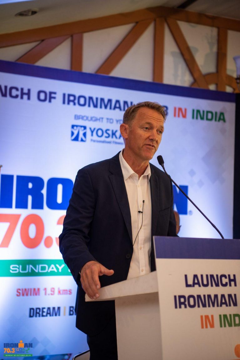 “India is a huge market going through fitness transformation,” says IRONMAN Asia Managing Director Geoff Meyer 