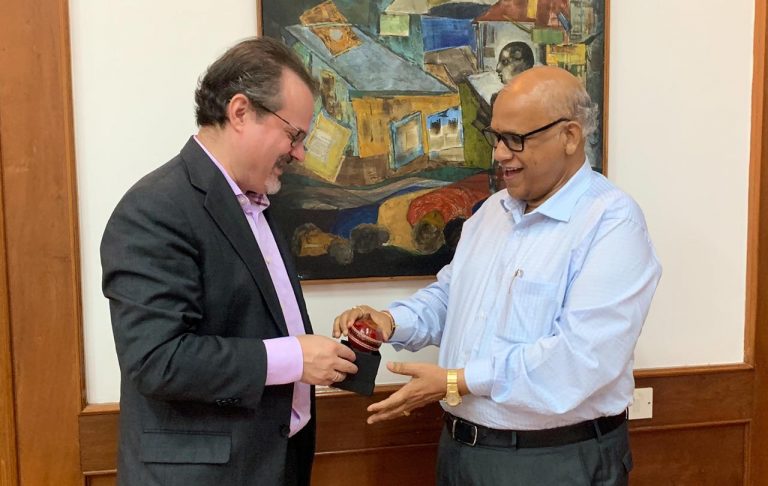 Consul General of America pays visit to Digambar Kamat