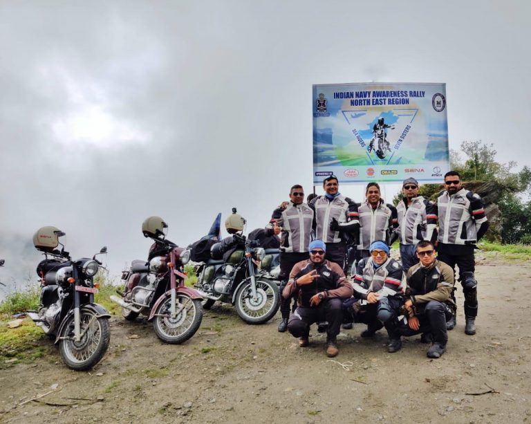 Indian Navy’s awareness drive cum motorcycle rally to the Northeast states