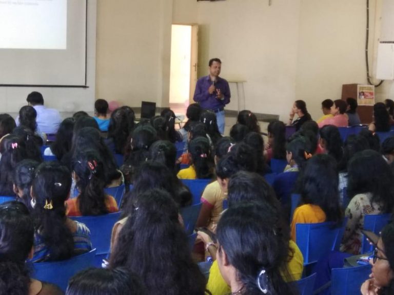 Cyber Crime Awareness for Students held at Institute of Nursing Education Bambolim