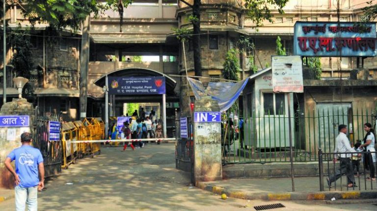 मुंबईतील केईएम रुग्णालयात विचित्र अपघात, बालक होरपळले
