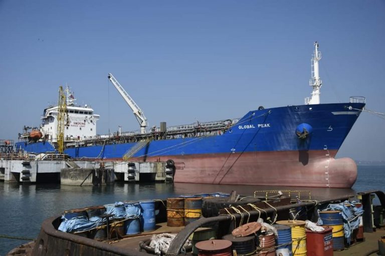 NuShiNalini: Process started to shift Naphtha from tank to another ship