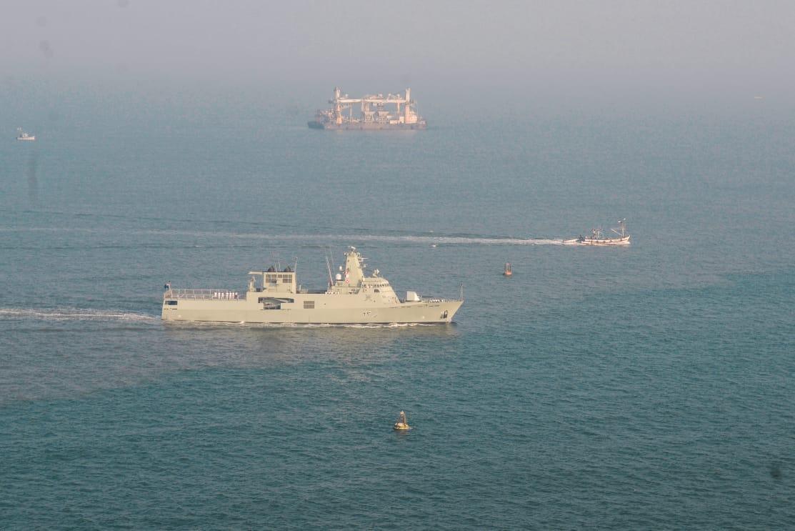 Royal Navy of Oman ships arrive at Goa to participate in exercise ...