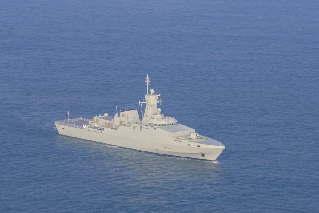 Royal Navy of Oman ships arrive at Goa to participate in exercise ...