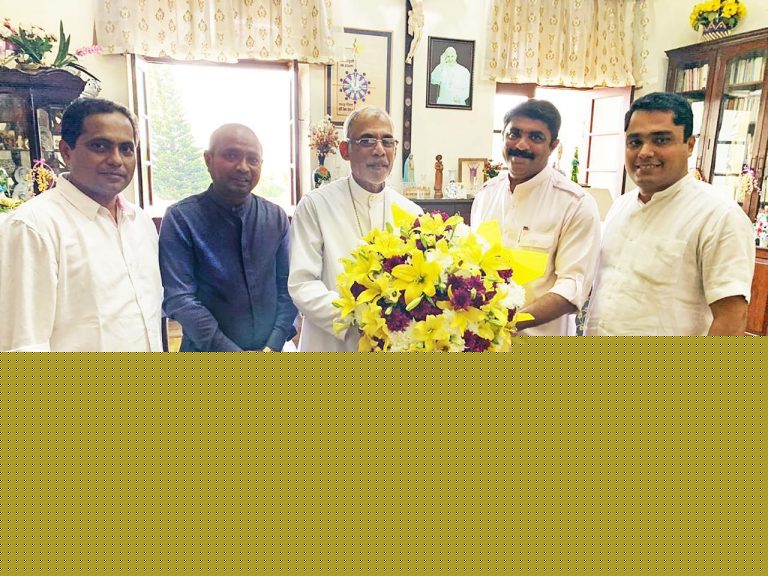 GFP leaders call on Archbishop on his birthday