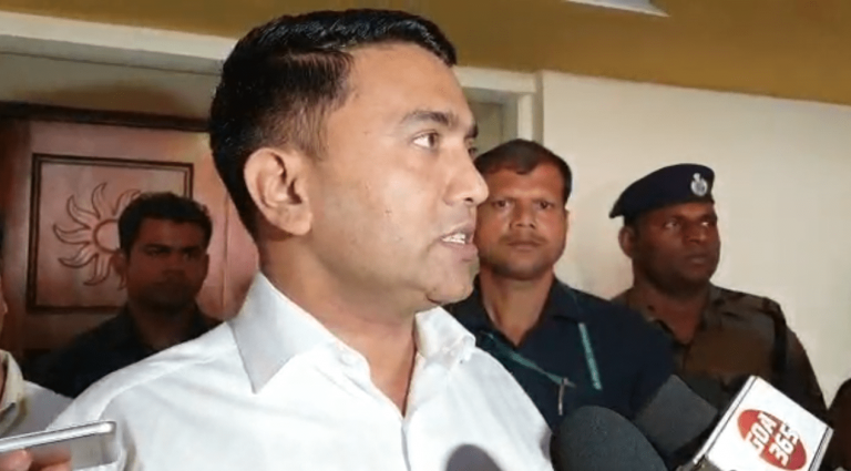 Goa government do not specifically asks for financial package on mining