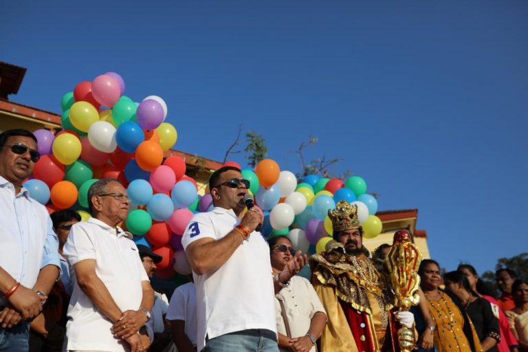 MLA Rohan Khaunte, Superstar Yash and FC Goa Team Rock The Streets Of Porvorim For NoMoZo3