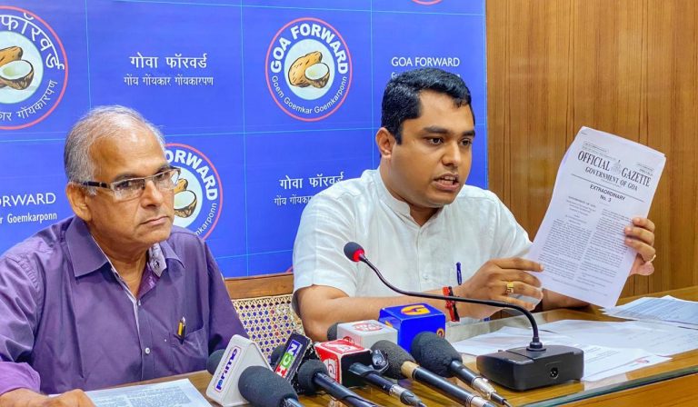 State Election commission is working as per dictate of Sawant govt: GFP 