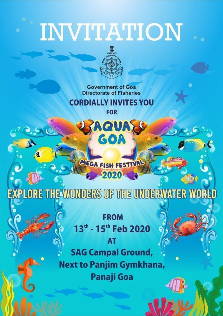 पणजी आज अवतरणार माशांची दुनिया