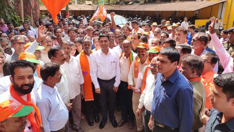 BJP candidates file their nominations for ZP poll